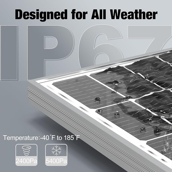 SOLPERK 200 Watt Solar Panels, 200W Solar Panel - Image 2