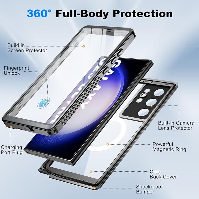 for Samsung Galaxy S23 Ultra Waterproof Case - Image 5