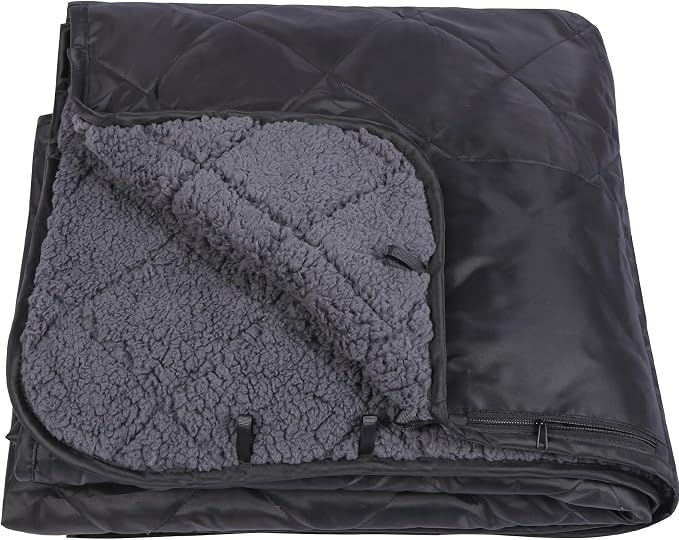 REDCAMP 79"x79" Large Warm Camping Blanket Waterproof & Windproof by REDCAMP