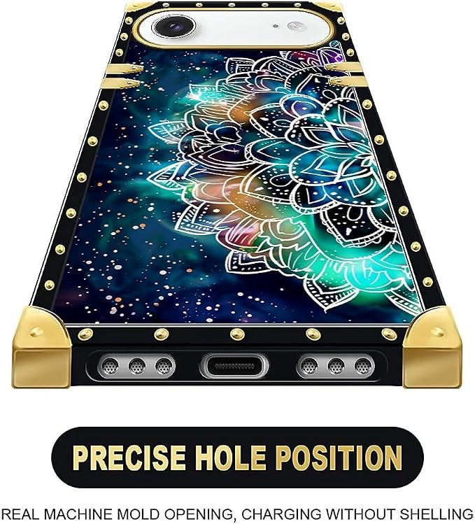 for iPhone 17 Air Case Luxury Golden Decoration - Image 5