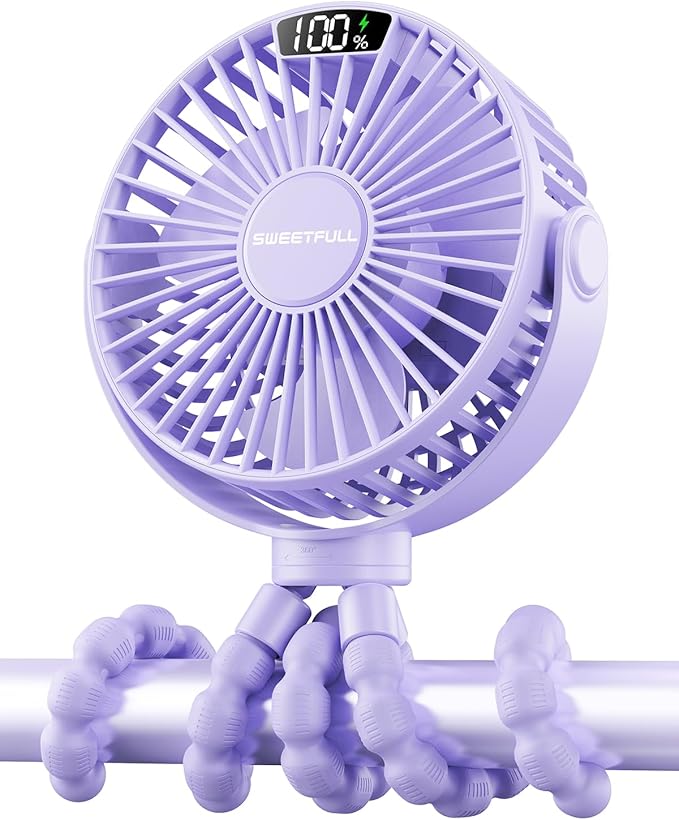 SWEETFULL Portable Stroller Fan by SweetFull%C2%AE