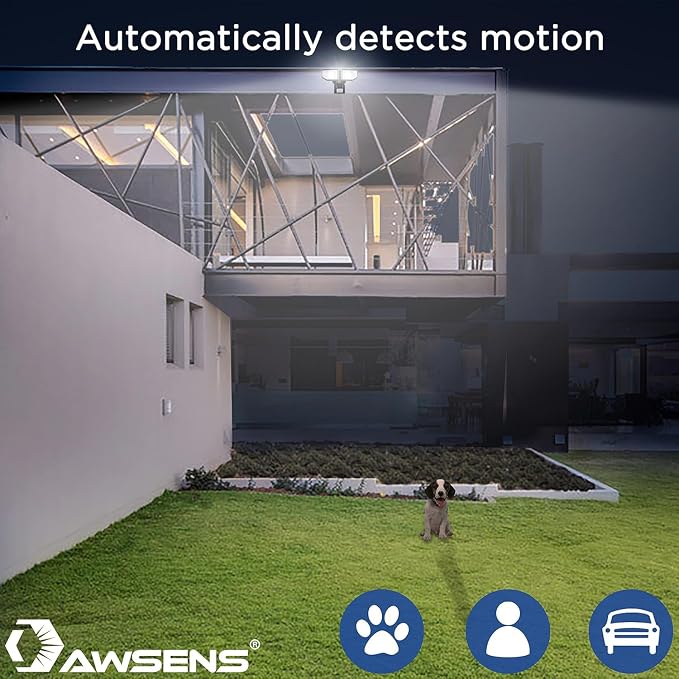 40W LED Security Lights Motion Sensor Light Outdoor, 180 Degree, 4000 LM Motion - Image 4