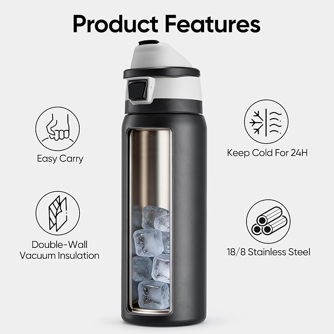 Fijinhom 32 oz Insulated Water Bottle - Image 6