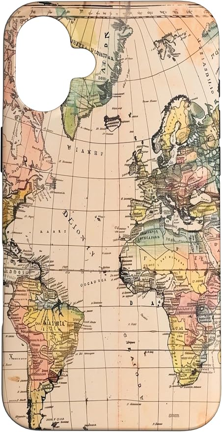 World Map, Old Map of the World Case by Unknown