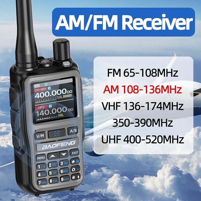 BAOFENG UV-5R MINI Ham Radio Handheld UV5R Long Range Walkie Talkies - Image 5