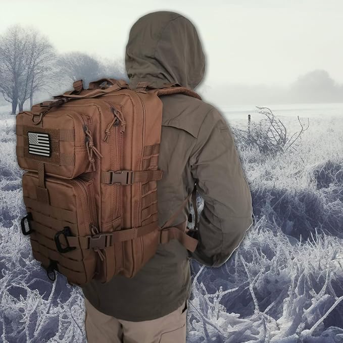 Hannibal Tactical MOLLE Assault Backpack, Tactical Backpack Military Army - Image 6