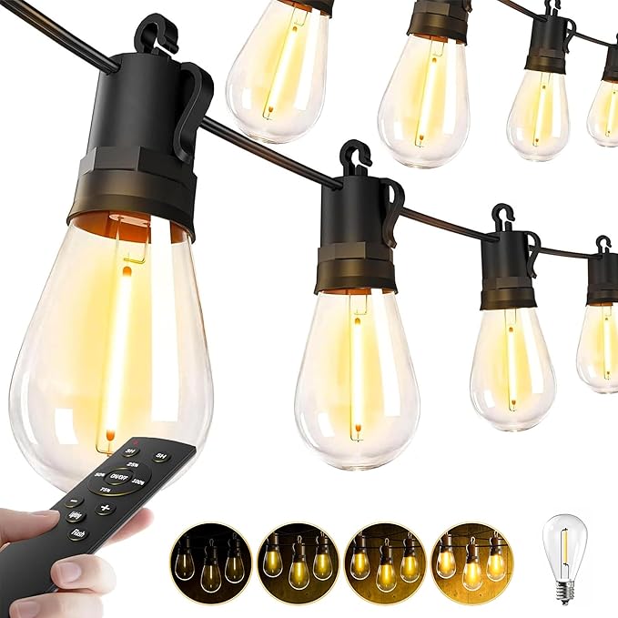 Outdoor String Lights Patio LED by Unknown