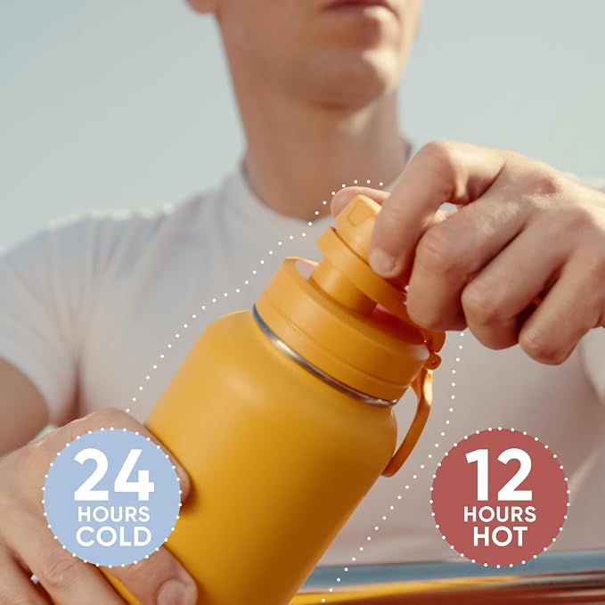 Hydrapeak 40oz Sport Insulated Water Bottle - Image 6