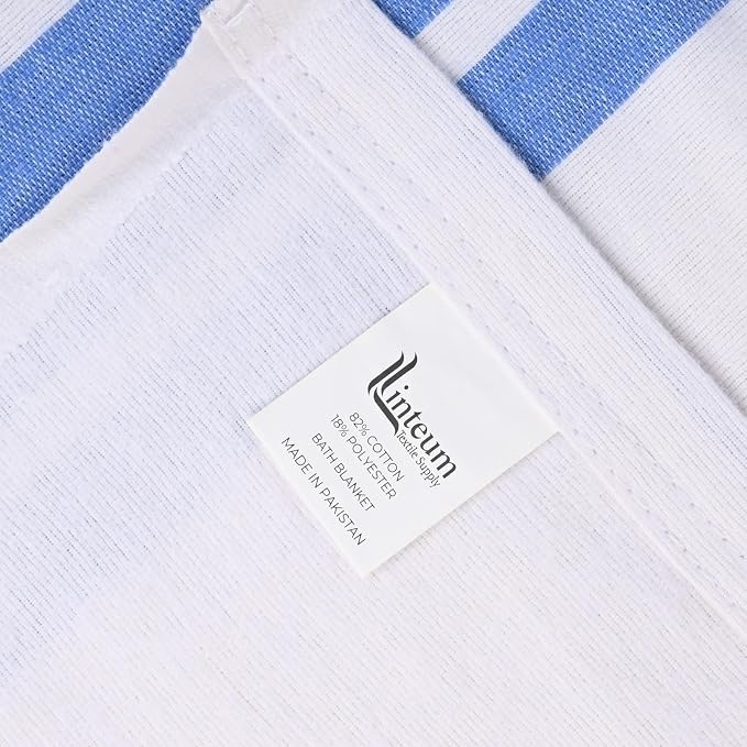 Linteum Textile Cotton Blended Hospital Patient Bath Blanket, Bed Bath Sheet - Image 5