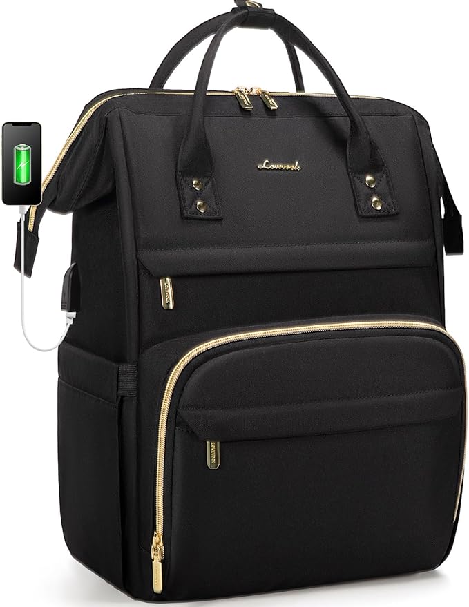 LOVEVOOK Laptop Backpack Women, 15.6 Inch Work Backpack Woman by LOVEVOOK