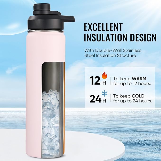 Fijinhom 24 oz Insulated Water Bottle - Image 3