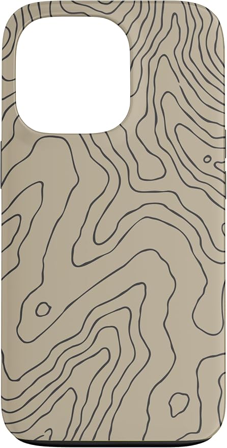 Coyote Country Guide Lines Topographical Contour Map Case by Unknown