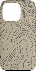 Coyote Country Guide Lines Topographical Contour Map Case by Unknown