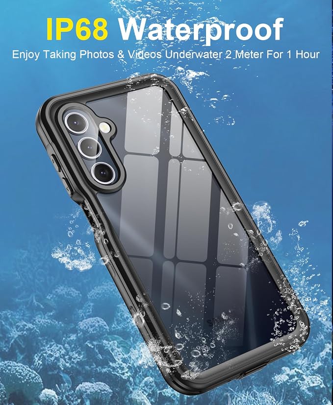 Beasyjoy for Samsung Galaxy A16 5G Phone Case, IP68 Waterproof - Image 3