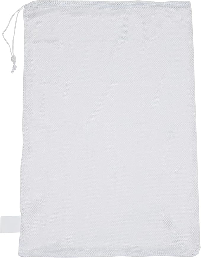 Champion Sports Mesh Equipment Bag – Heavy-Duty Nylon Drawstring Bag by ChampionSports