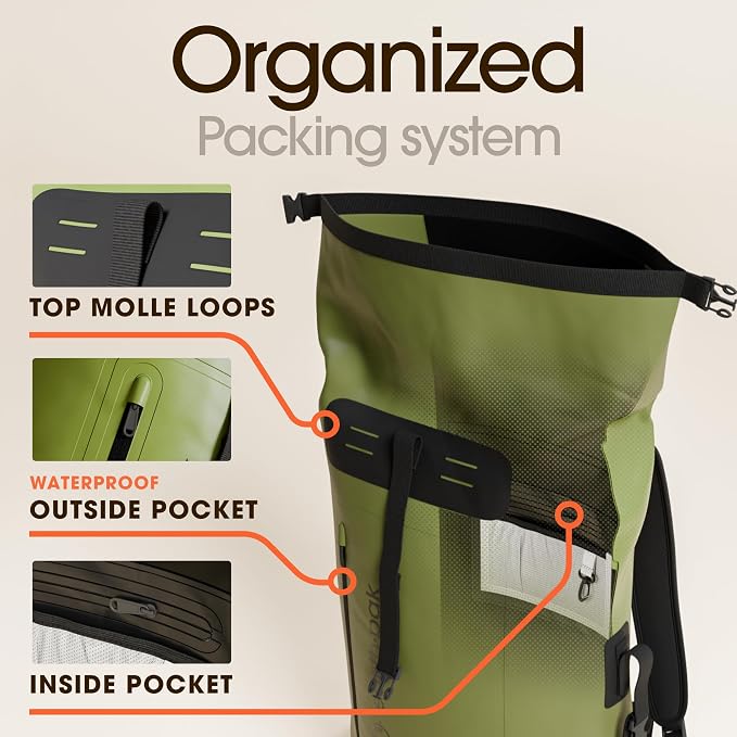 Earth Pak Waterproof Backpack - Image 5