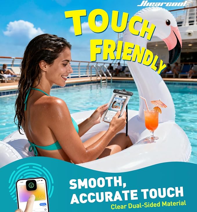 Hiearcool Waterproof Phone Pouch, Waterproof Phone Case - Image 4