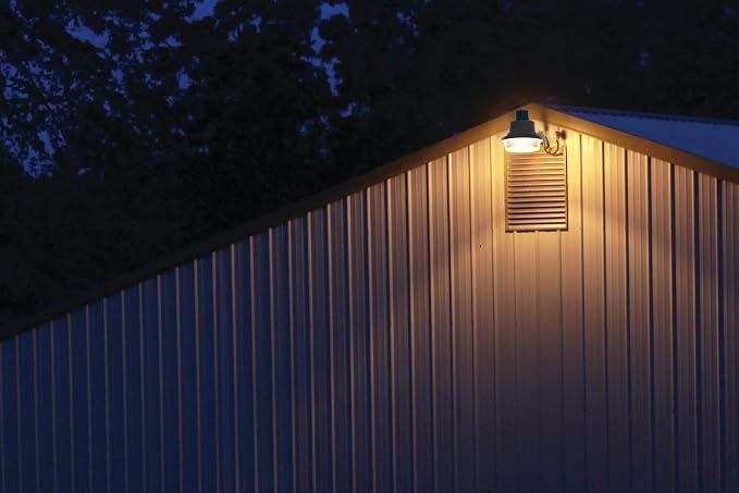 Lithonia Lighting BarnGuard LED Barn Light, Dusk to Dawn Outdoor Lighting - Image 10