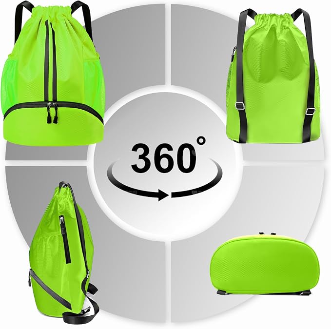 Hoedia Sports Drawstring Backpack - Image 7
