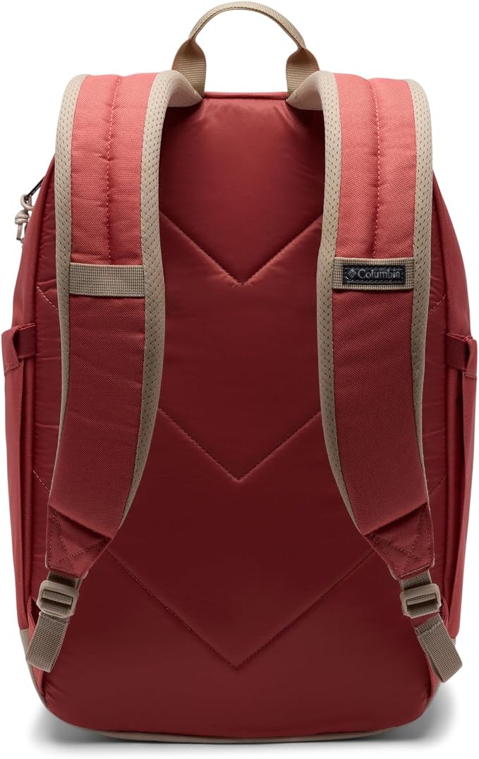 Columbia Unisex Buxton 26L Backpack, Washed Red/Ancient Fossil, One Size - Image 2