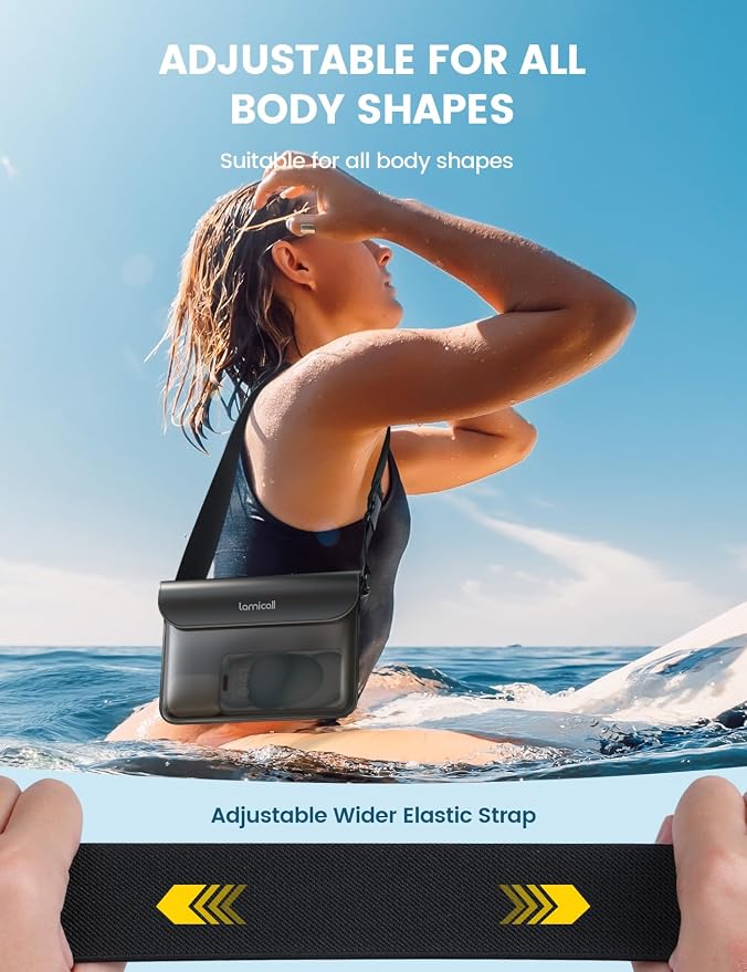 Lamicall Waterproof Fanny Pack, Cruise Essentials 2025 - Image 3