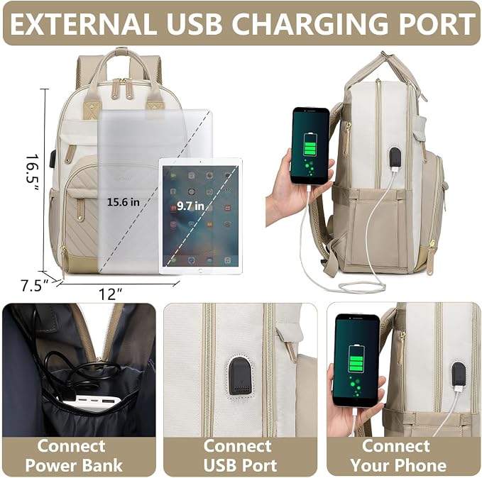 laptop backpack for Women - Image 4