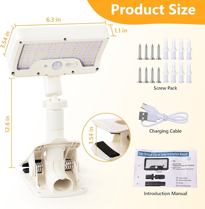 Clip On Solar Lights Outdoor - Image 8