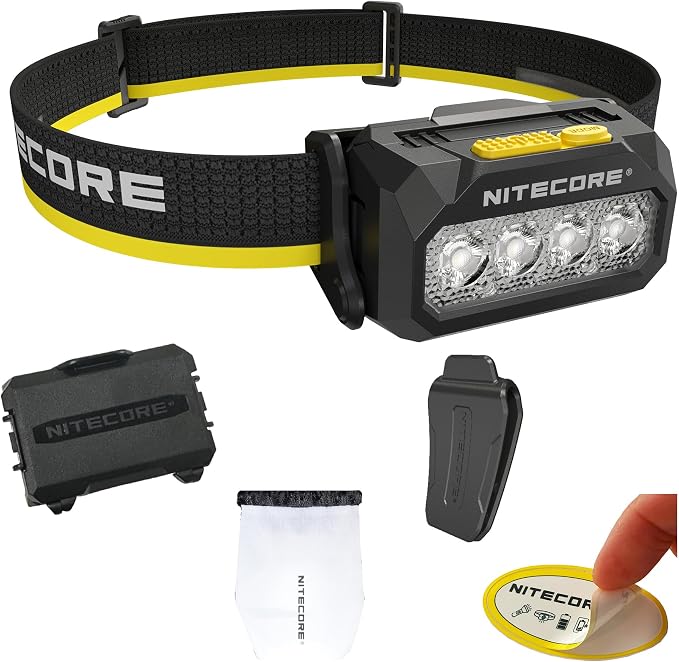 Nitecore HA27 UHE Headlamp, 800 Lumens High CRI by NITECORE