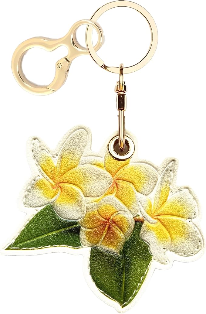 BORKUANA Leather Keychain Holder Case Compatible by BORKUANA
