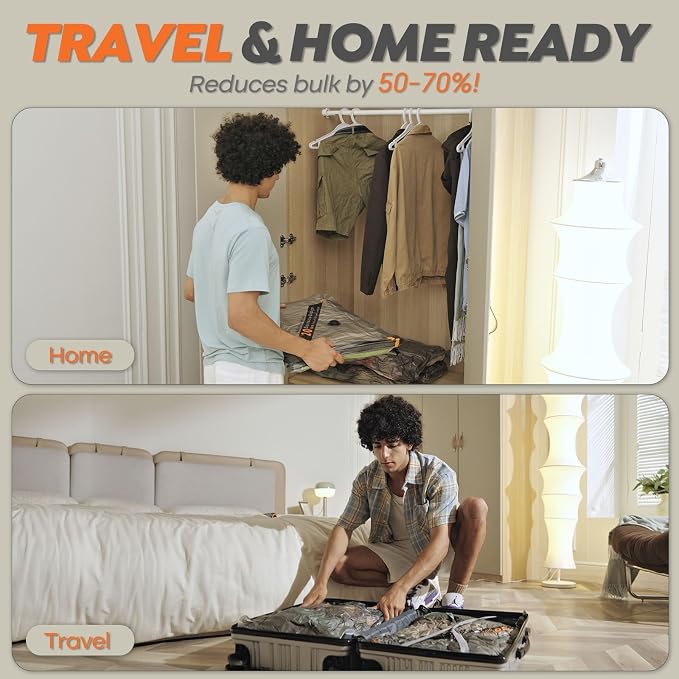 Vacbird Rechargeable Wireless Pump Travel Storage Bags Set - Image 5