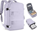 coofay Large Carry On Backpack Flight Approved Personal Item Travel Backpack by coofay