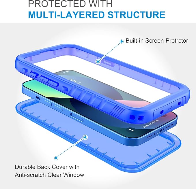 SPORTLINK Compatible with iPhone 13 Waterproof Case - Image 4