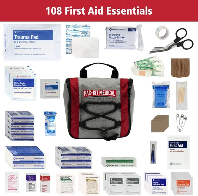 Pac-Kit Trailblazer 3 Outdoor First Aid Kit - Image 2