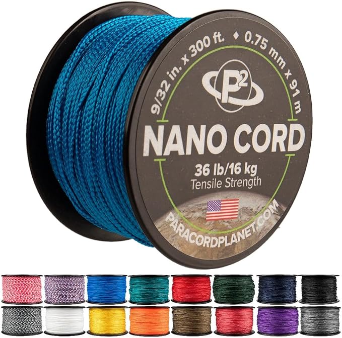 Paracord Planet Nano Cord –Lightweight Nylon Nano Paracord – Great by ParacordPlanet