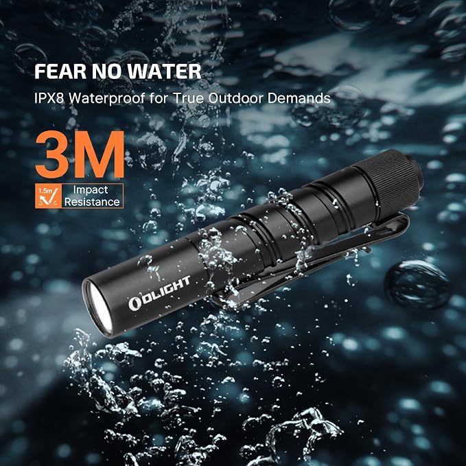 OLIGHT I3T 2 EOS Pocket EDC Flashlight, 200 Lumens Compact Bright Handheld - Image 7