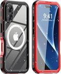 for iPhone 16 Case Waterproof | Full Body Shockproof Dust Proof Phone Case Cover by LOVEBEIDI