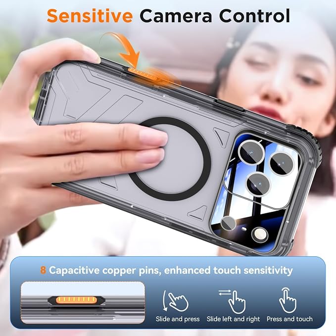 WIFORT for iPhone 17 Pro Max Waterproof Case, - Image 6