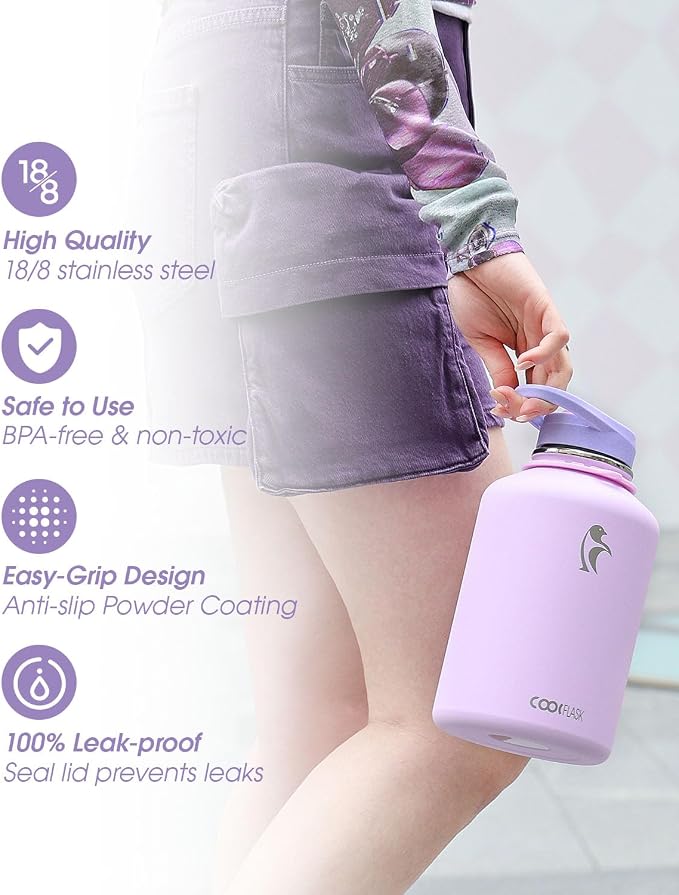 Coolflask Half Gallon Water Bottle - Image 5