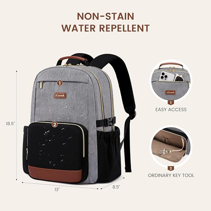 LOVEVOOK Laptop Backpack for Women - Image 4
