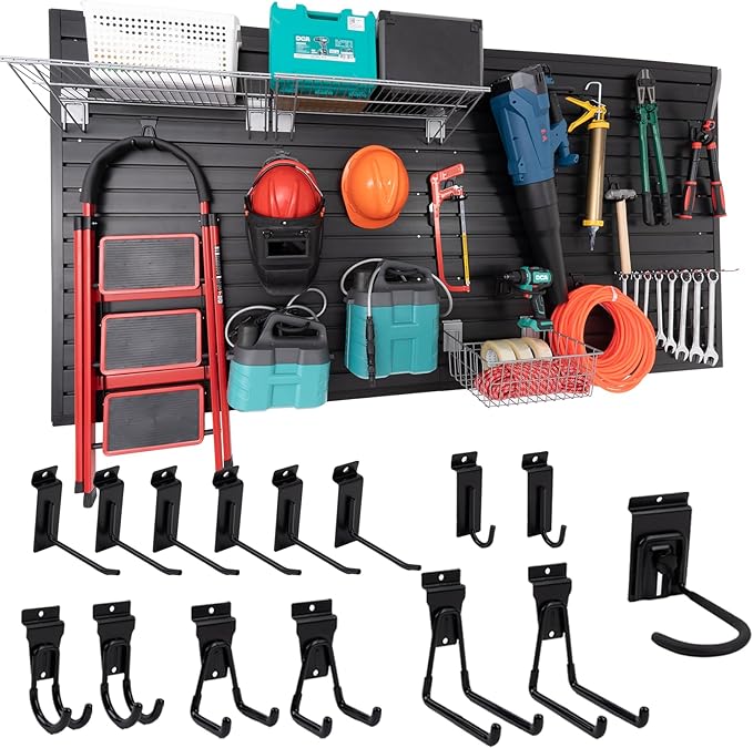 FRAYSCENT Slat Wall Paneling Garage Slat Wall Storage Systems Slatwall Panels by FRAYSCENT