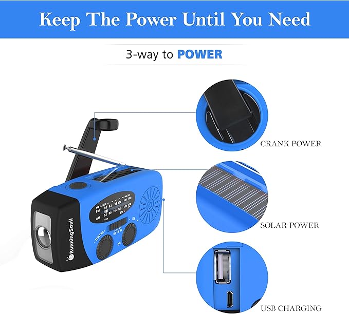 Emergency Hand Crank Radio - Image 7