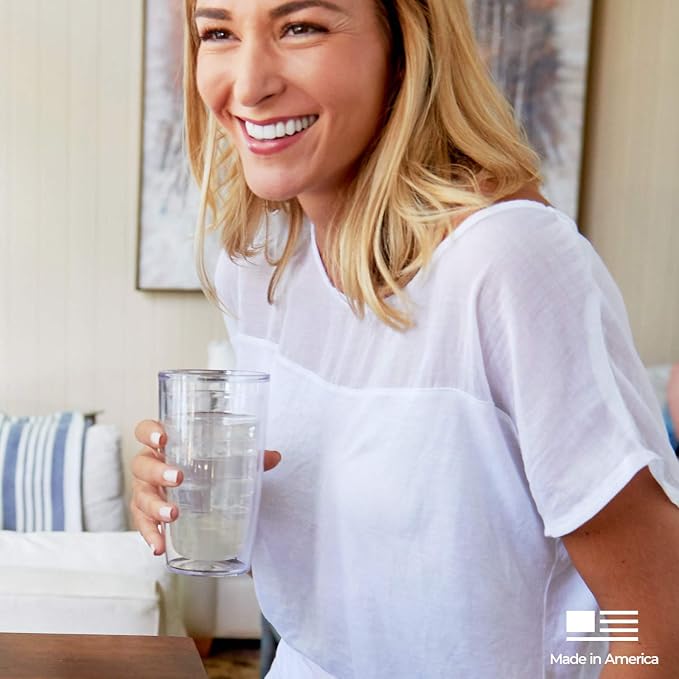 Tervis Clear & Colorful Tabletop Made in USA Double Walled Insulated Tumbler - Image 13
