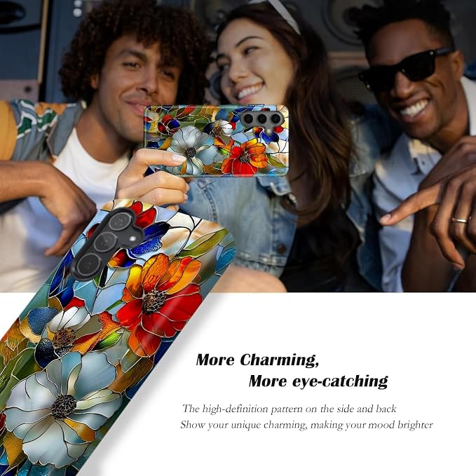 Compatible for Samsung Galaxy A16 5G Case, Dual Layer Heavy Duty 2 in 1 - Image 4