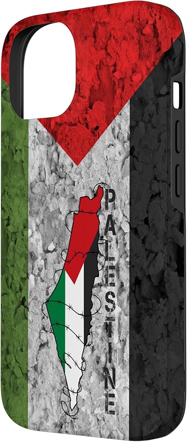Kufiya PALESTINE Keffiyeh flag, Palestinian Map pattern Case - Image 2