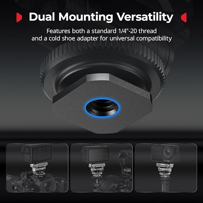 SMALLRIG Cold Shoe Adapter Mount - Image 3