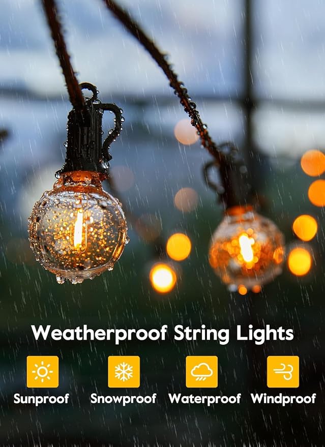 Brightown 38Ft Outdoor String Lights - Image 4