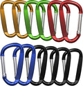 3" Aluminum Carabiner Clips by XIECHANEE