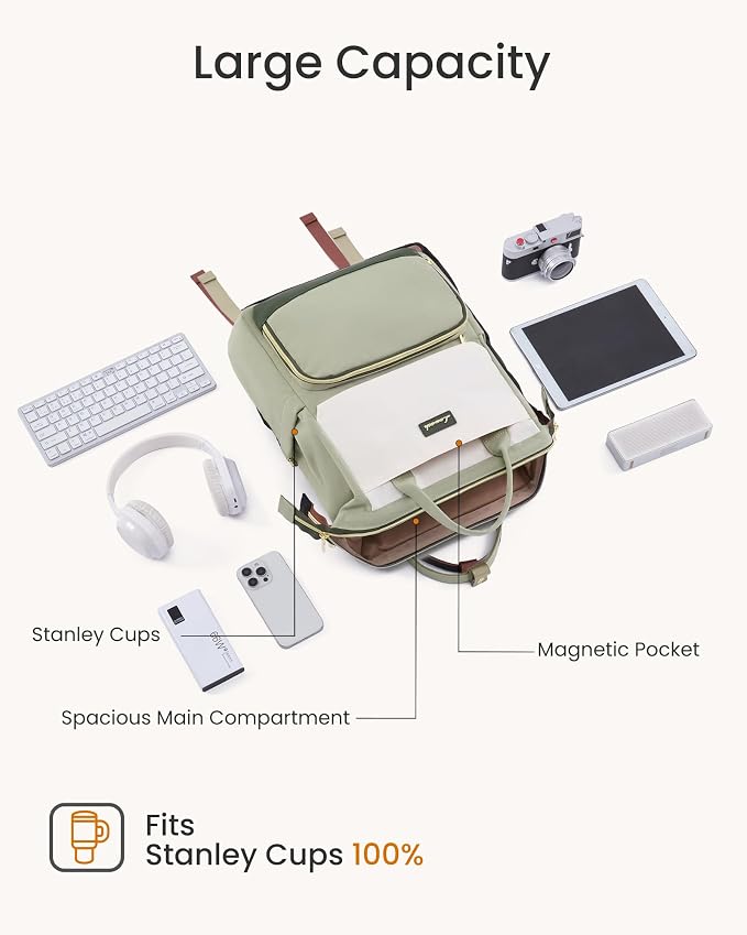 LOVEVOOK Laptop Backpack for Women - Image 7