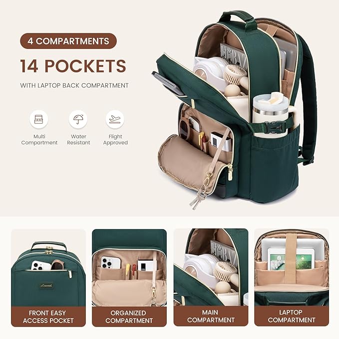 LOVEVOOK Laptop Backpack for Women - Image 3
