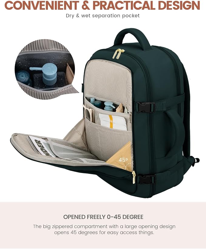 LOVEVOOK Carry On Travel Backpack - Image 8